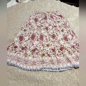 Boho Skirt Tiered